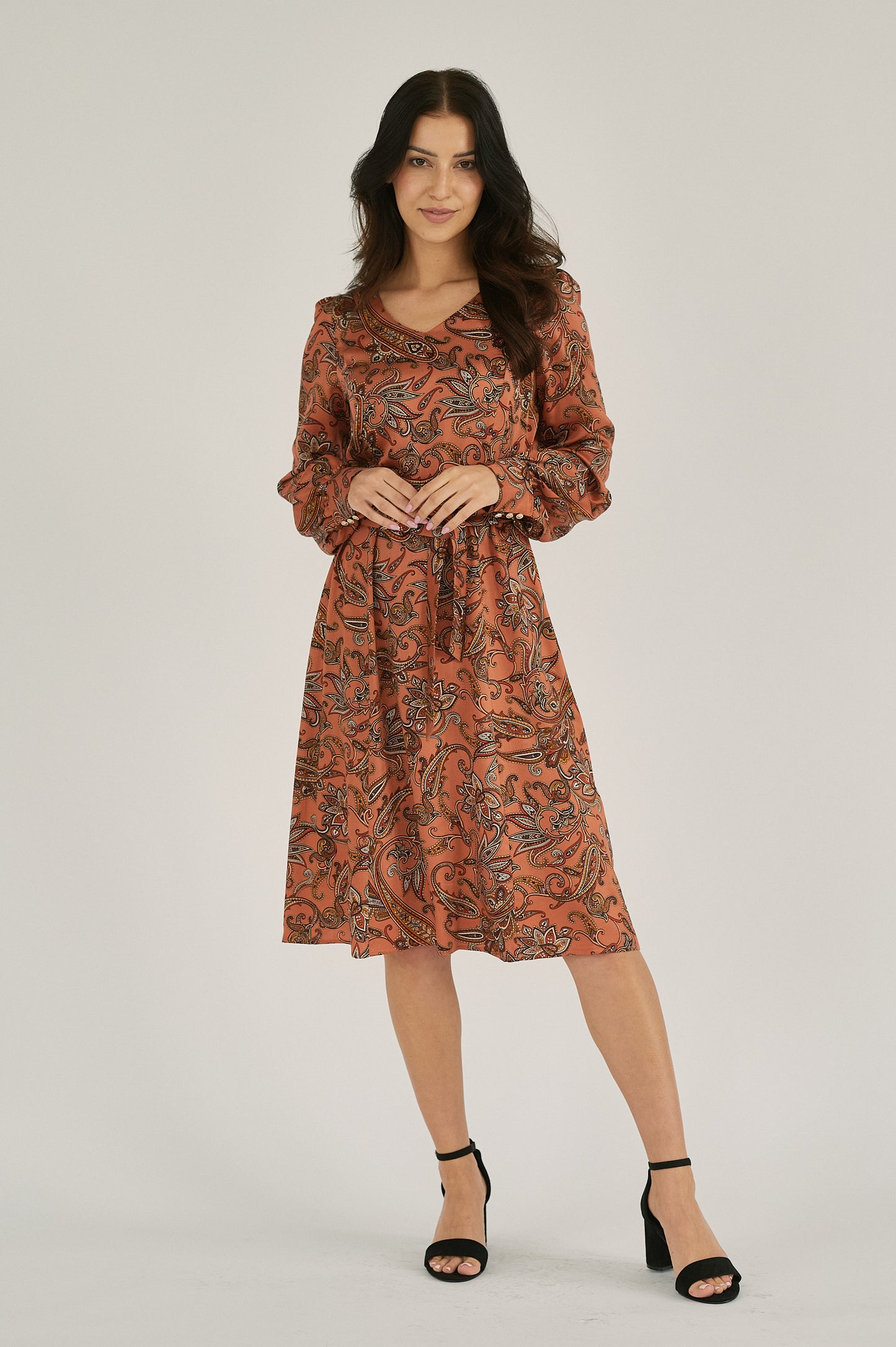 Fabienne Dress - Sinopia