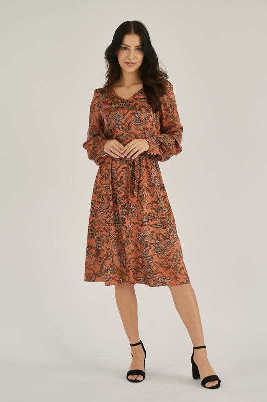 Fabienne Dress - Sinopia