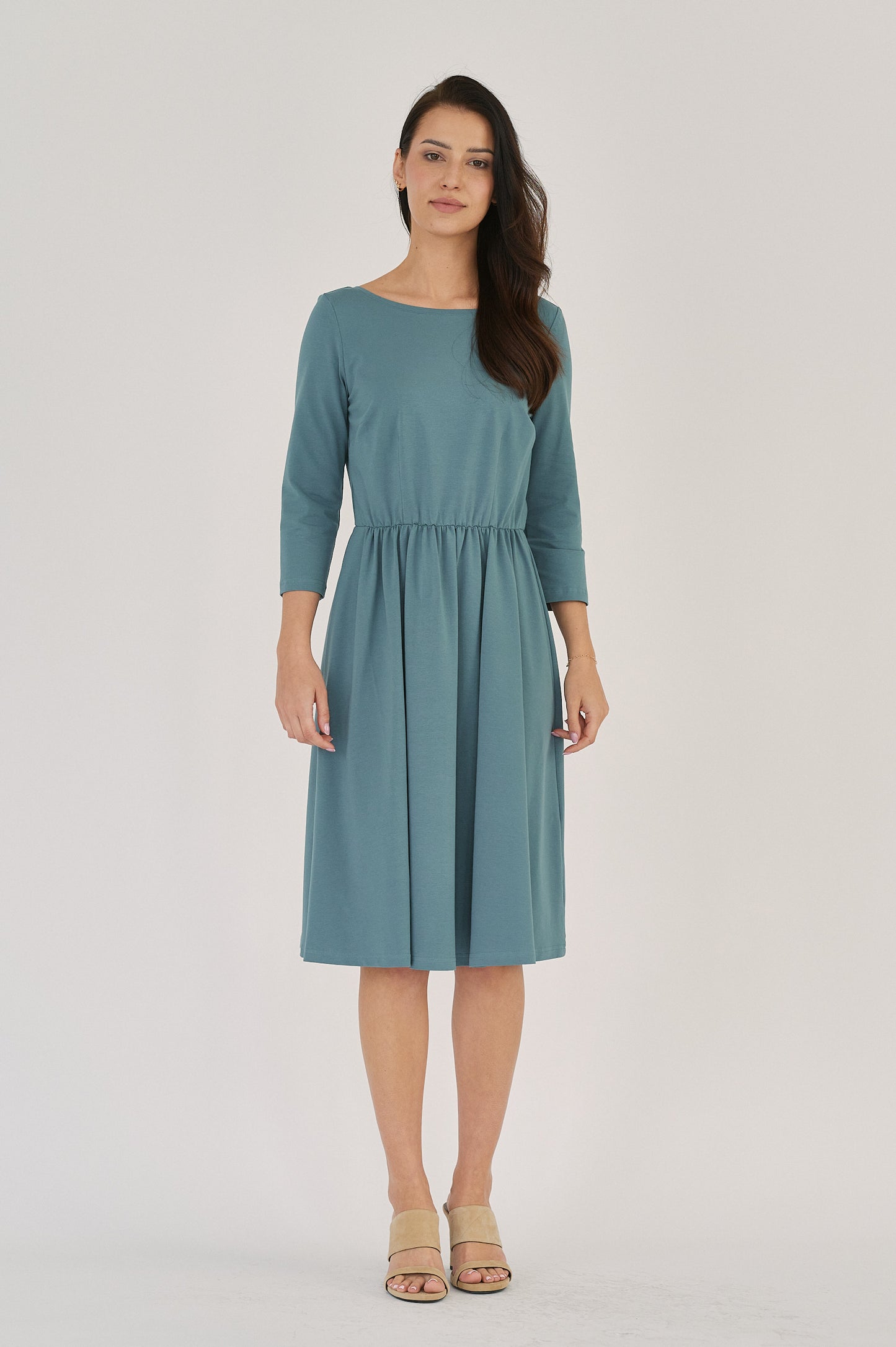 Limosa Dress - Smoky Teal
