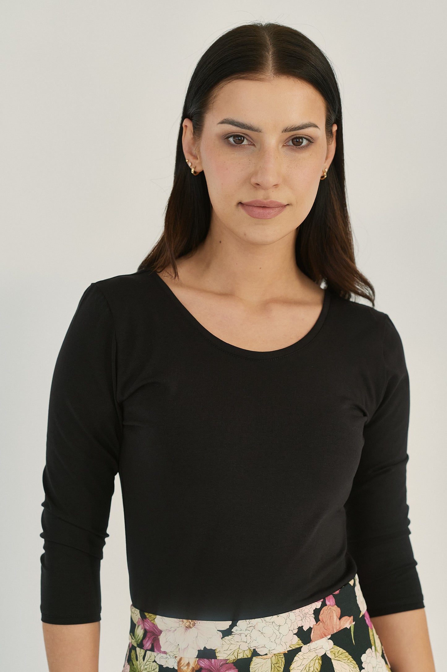 Lovoa Blouse - Ink Black