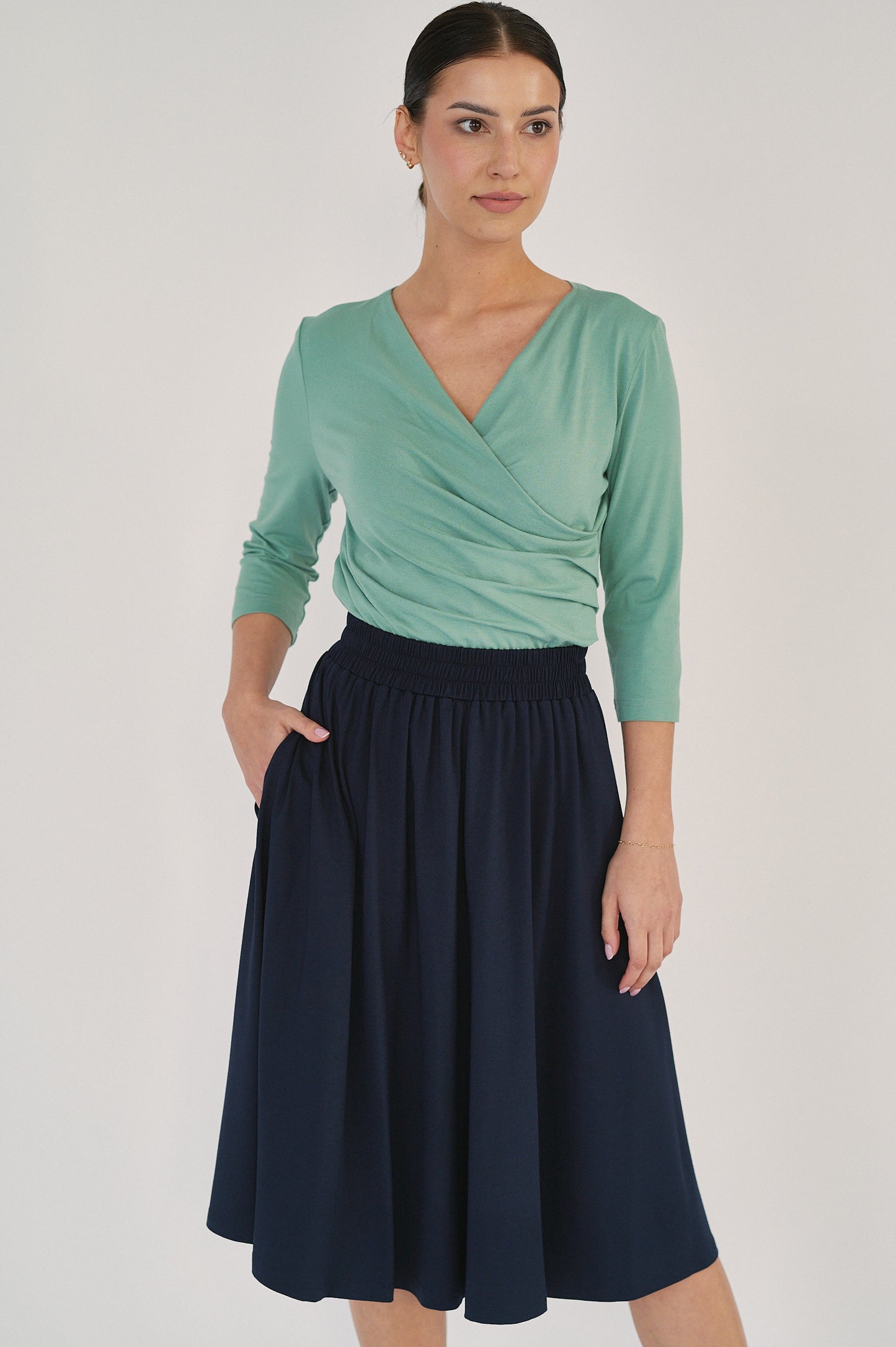 Leticia Skirt - Twilight Navy
