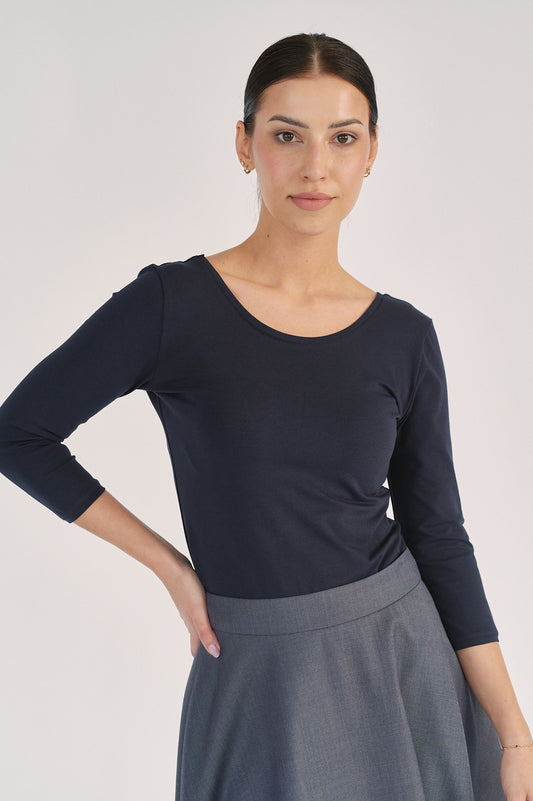 Lovoa Blouse - Twilight Navy