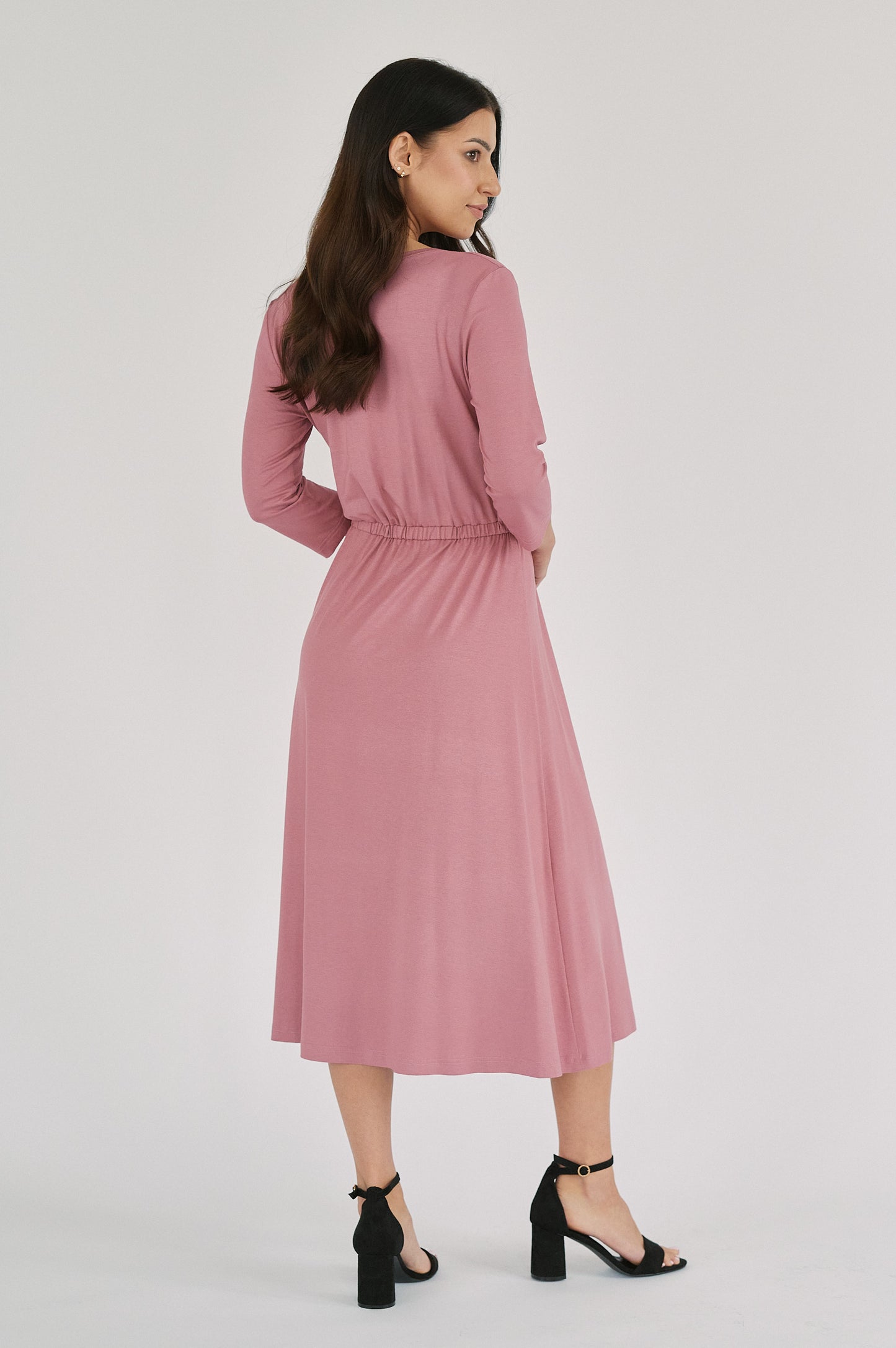 Rita Dress - Dusty Rose