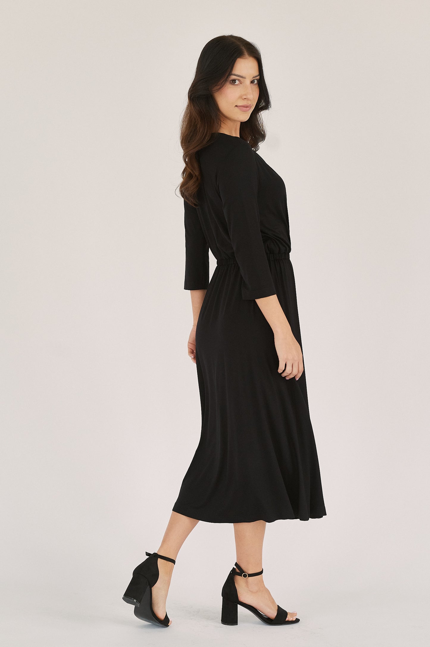 Rita Dress - Ink Black