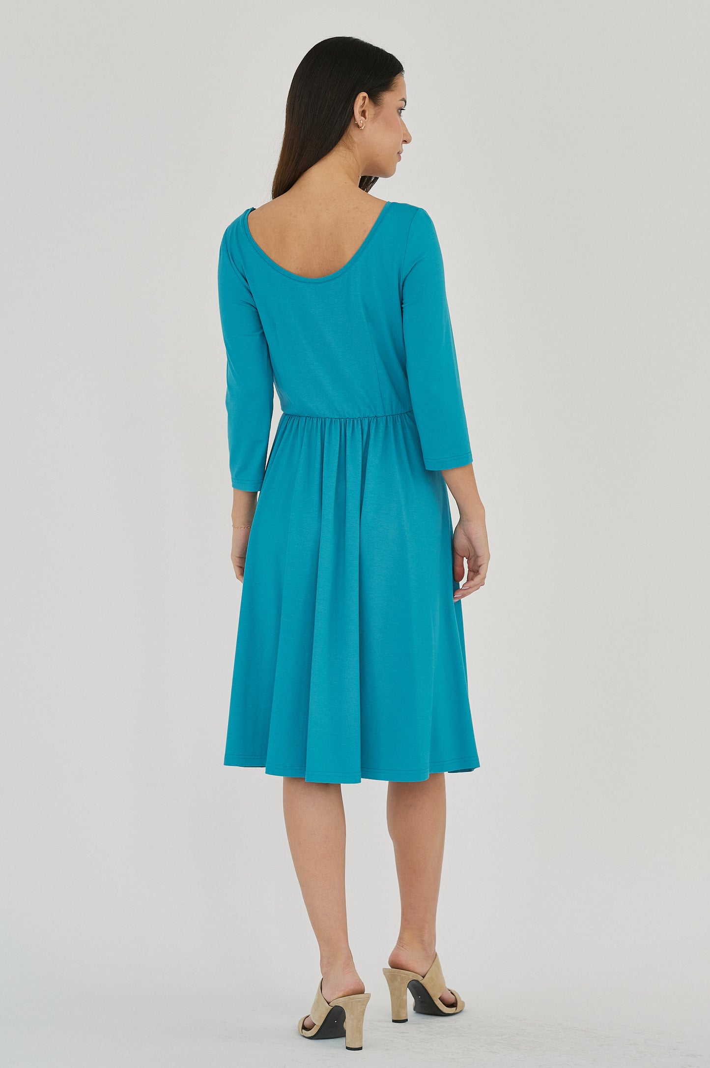 Limosa Dress - Lagoon Blue