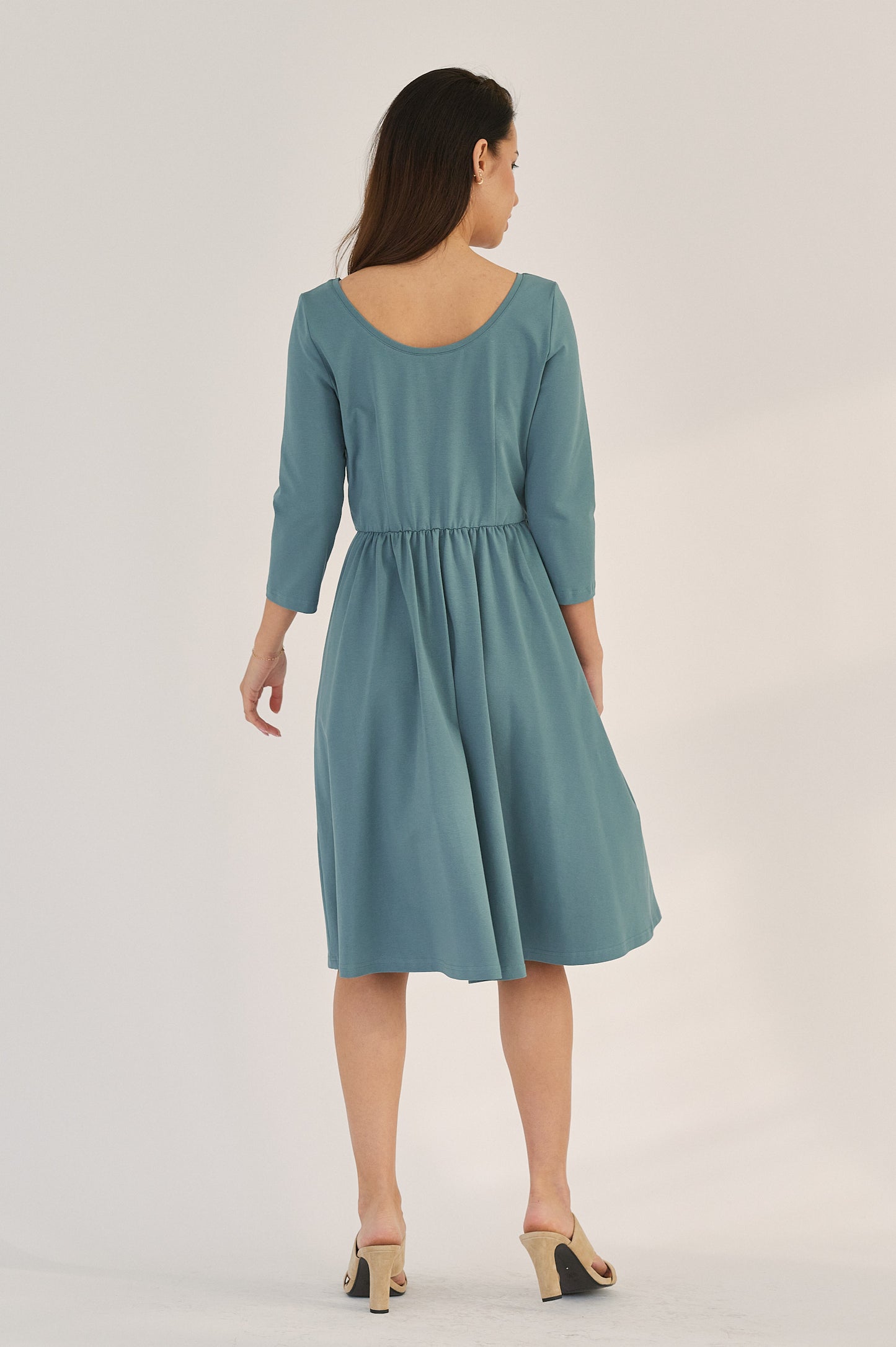 Limosa Dress - Smoky Teal