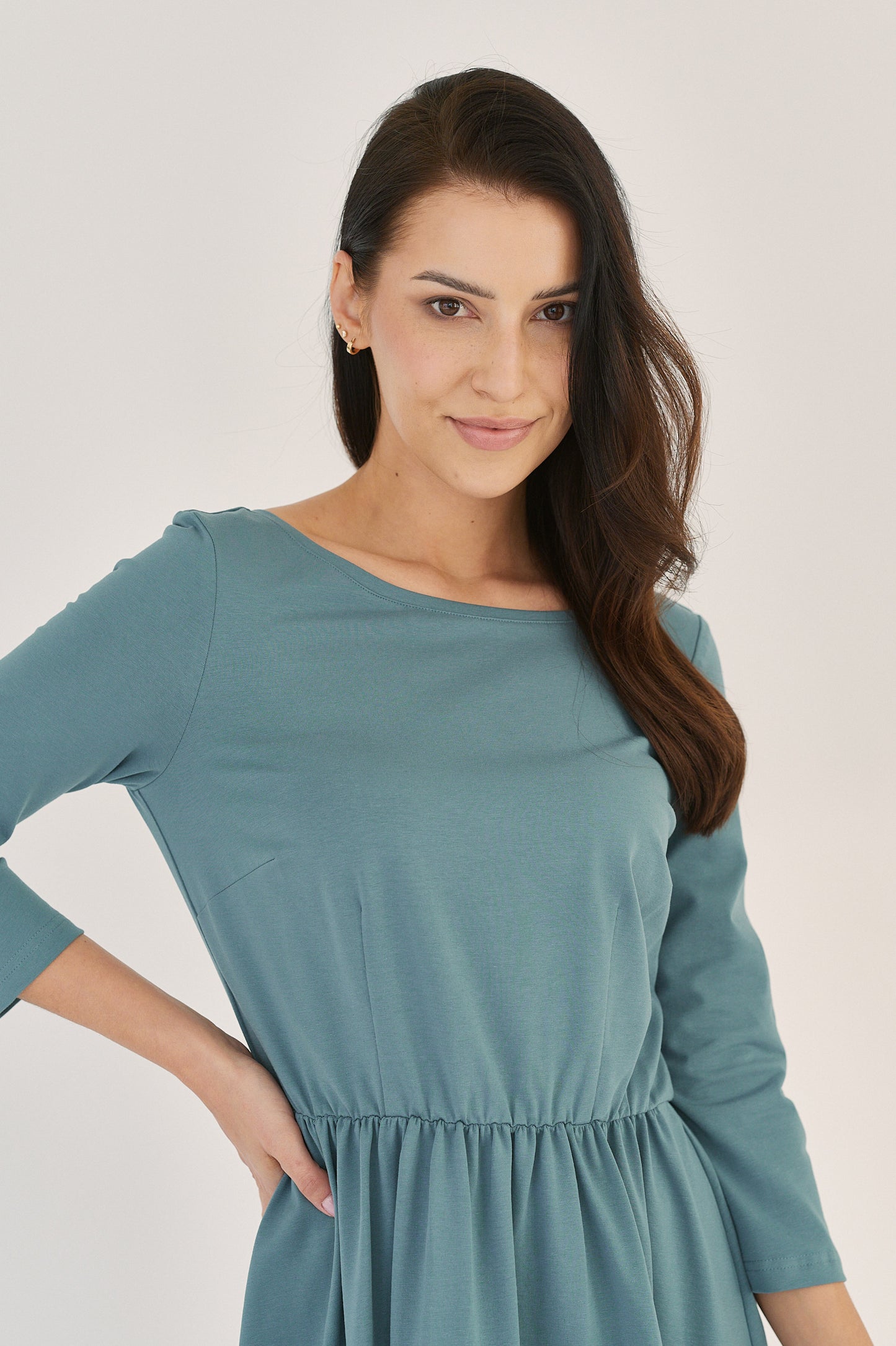 Limosa Dress - Smoky Teal