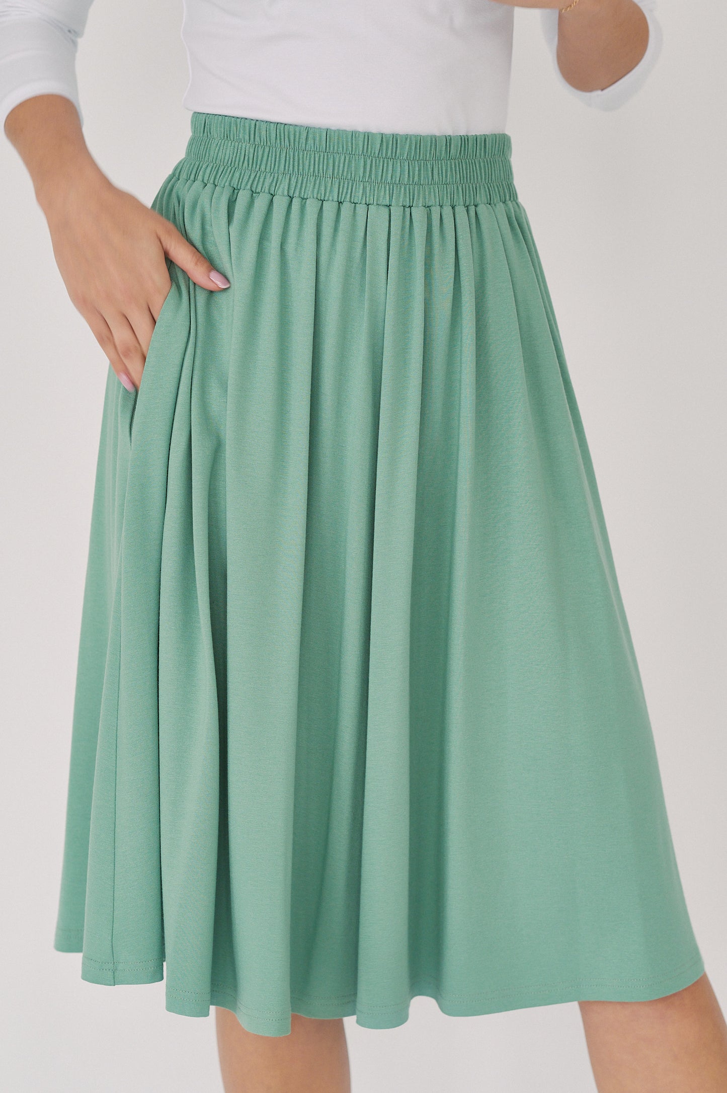 Leticia Skirt - Silvery Mint