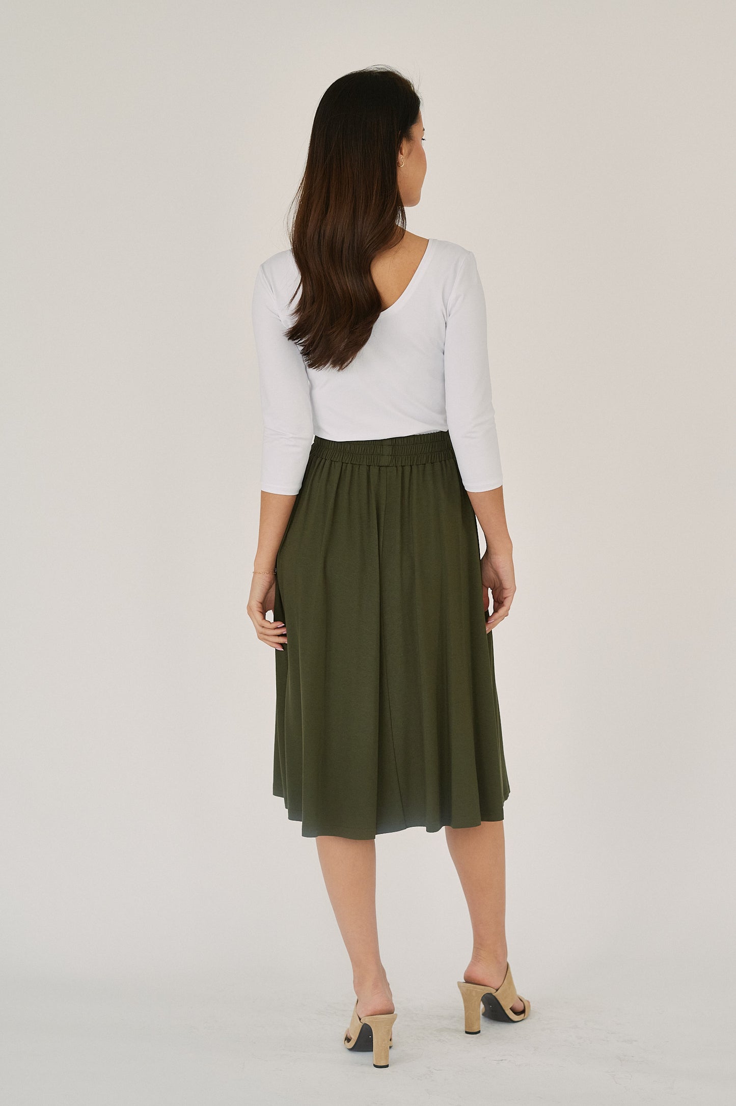 Leticia Skirt - Deep Olive