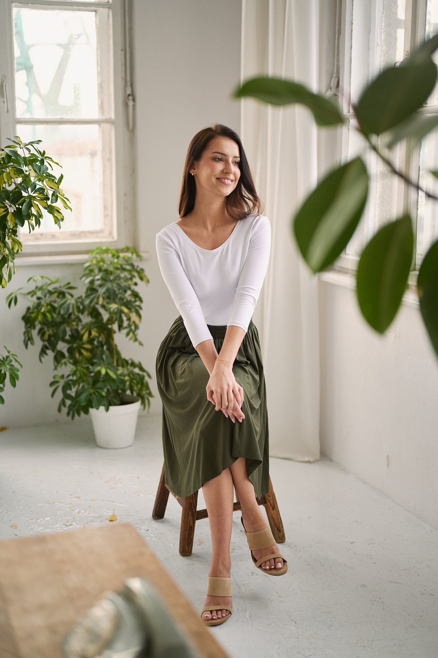 Lovoa Blouse - Pure White