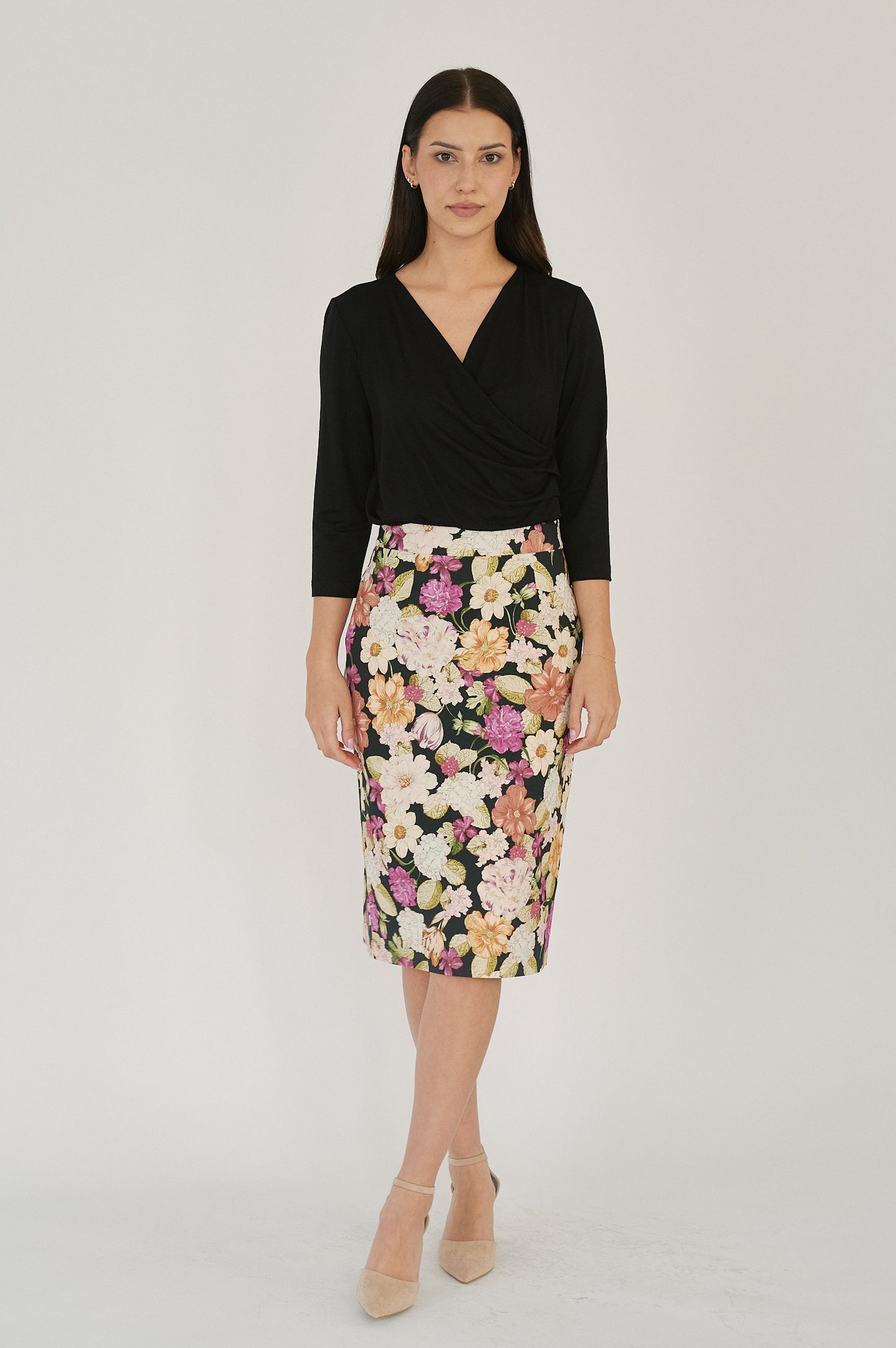 Estera Blouse - Ink Black