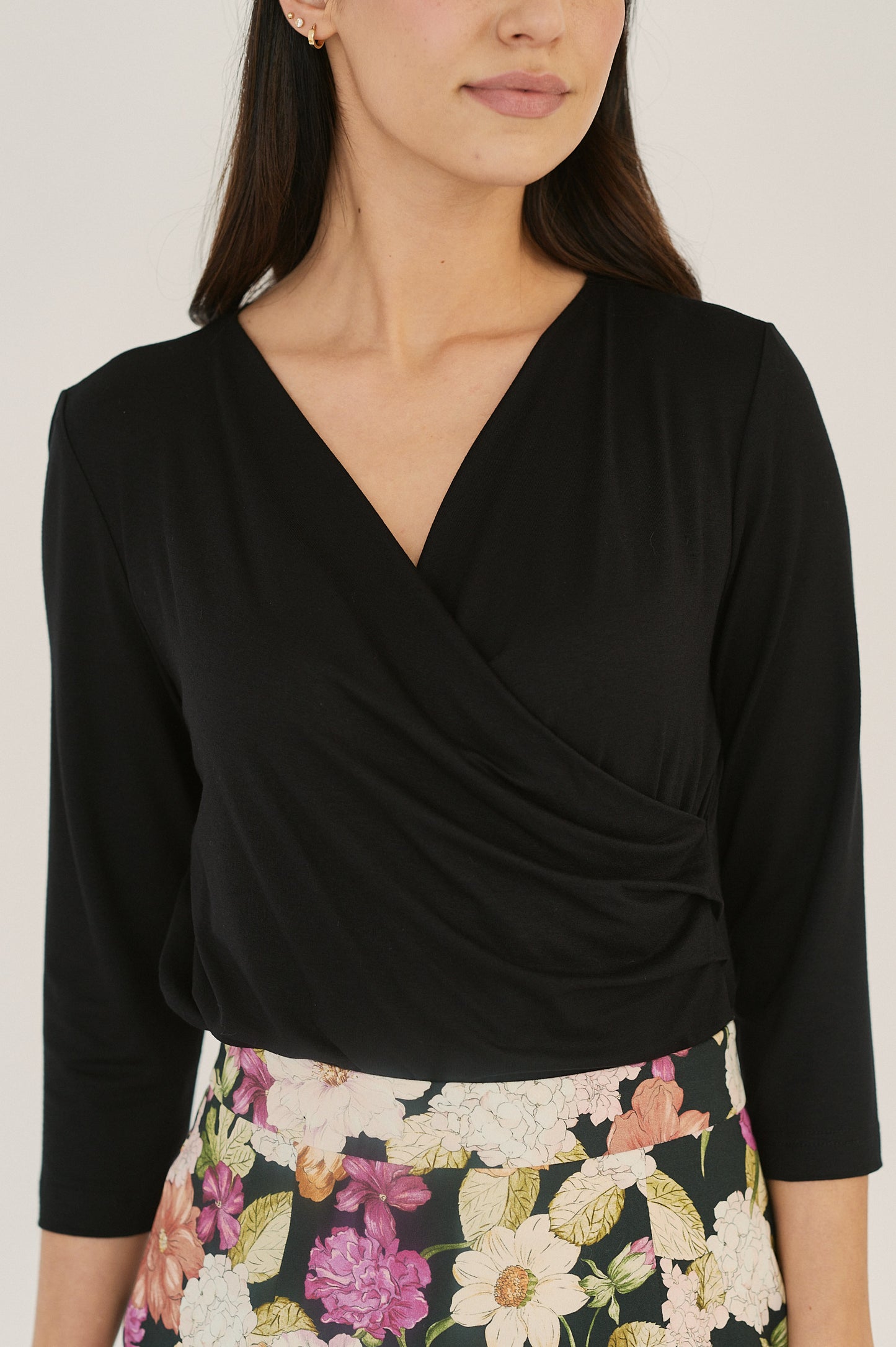 Estera Blouse - Ink Black