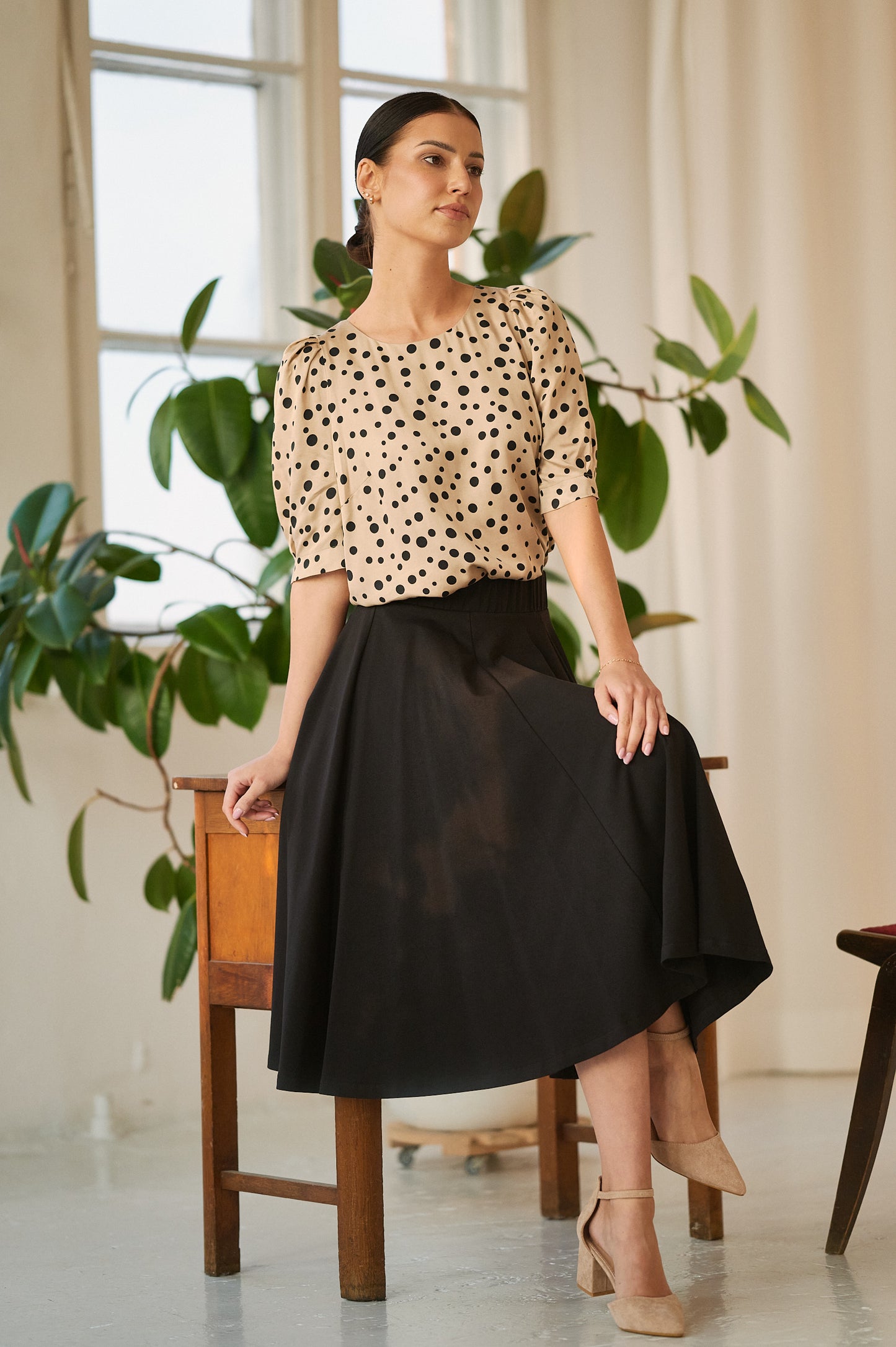 Farin Skirt - Ink Black