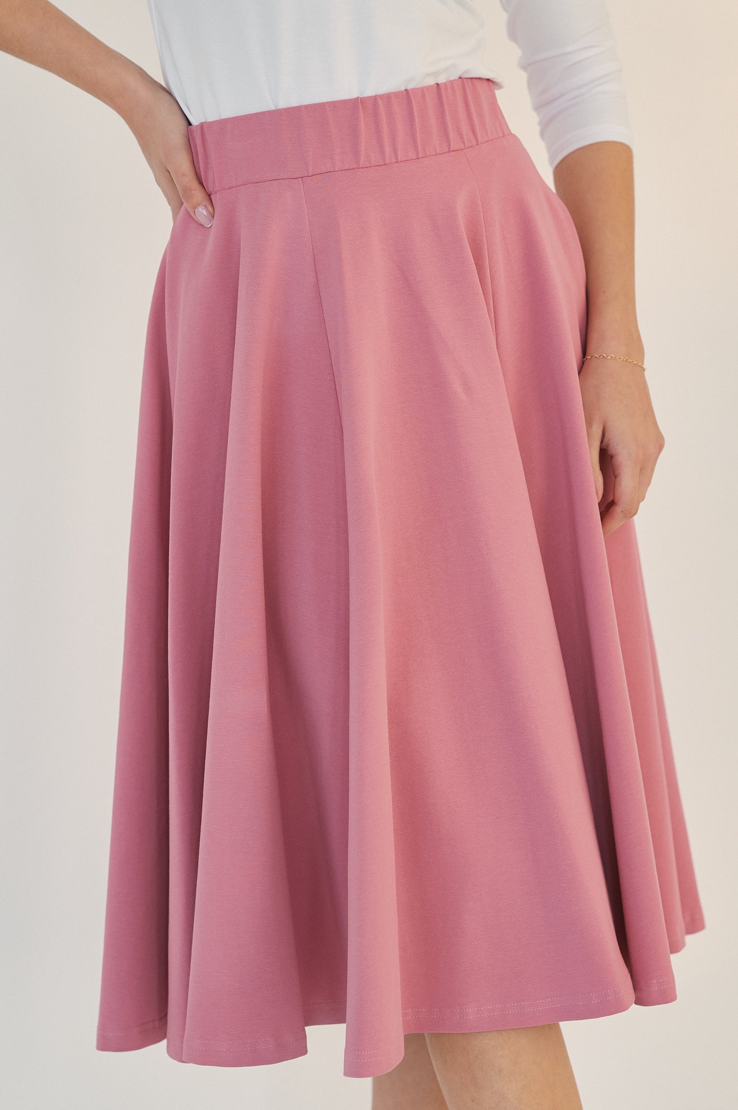 Farin Skirt - Dusty Rose