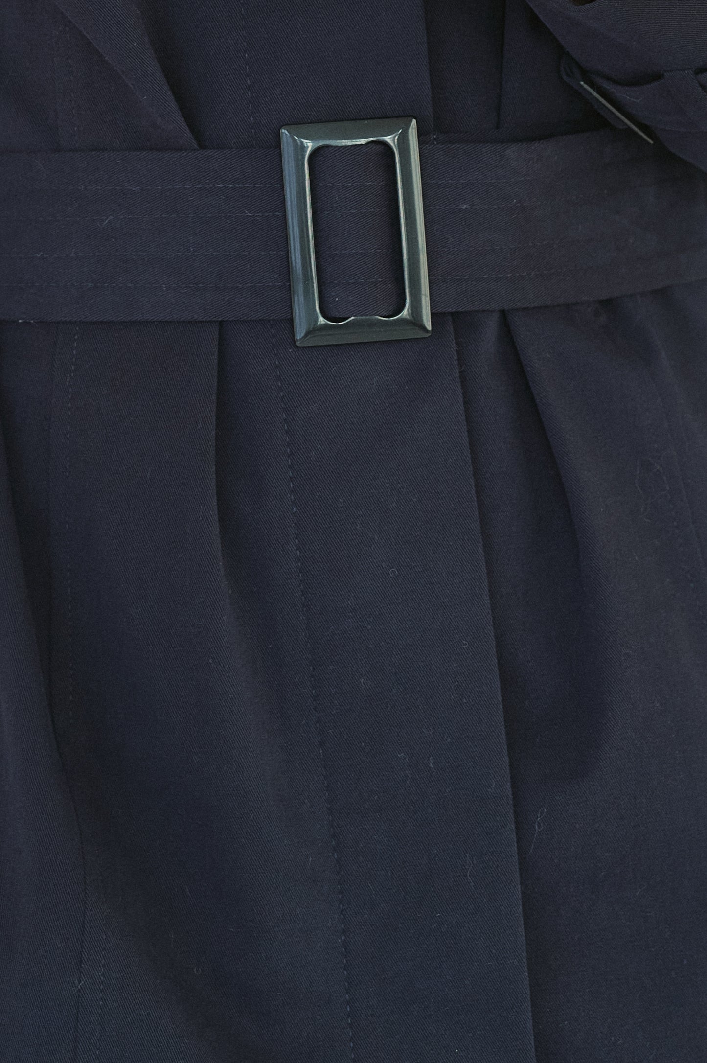 Edith Trench Coat - Twilight Navy
