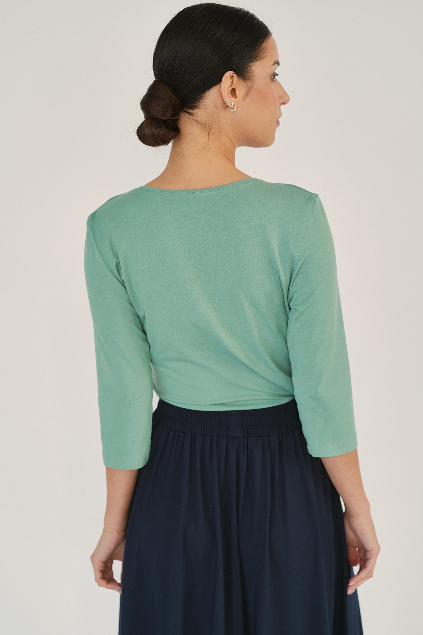 Estera Blouse - Silvery Mint