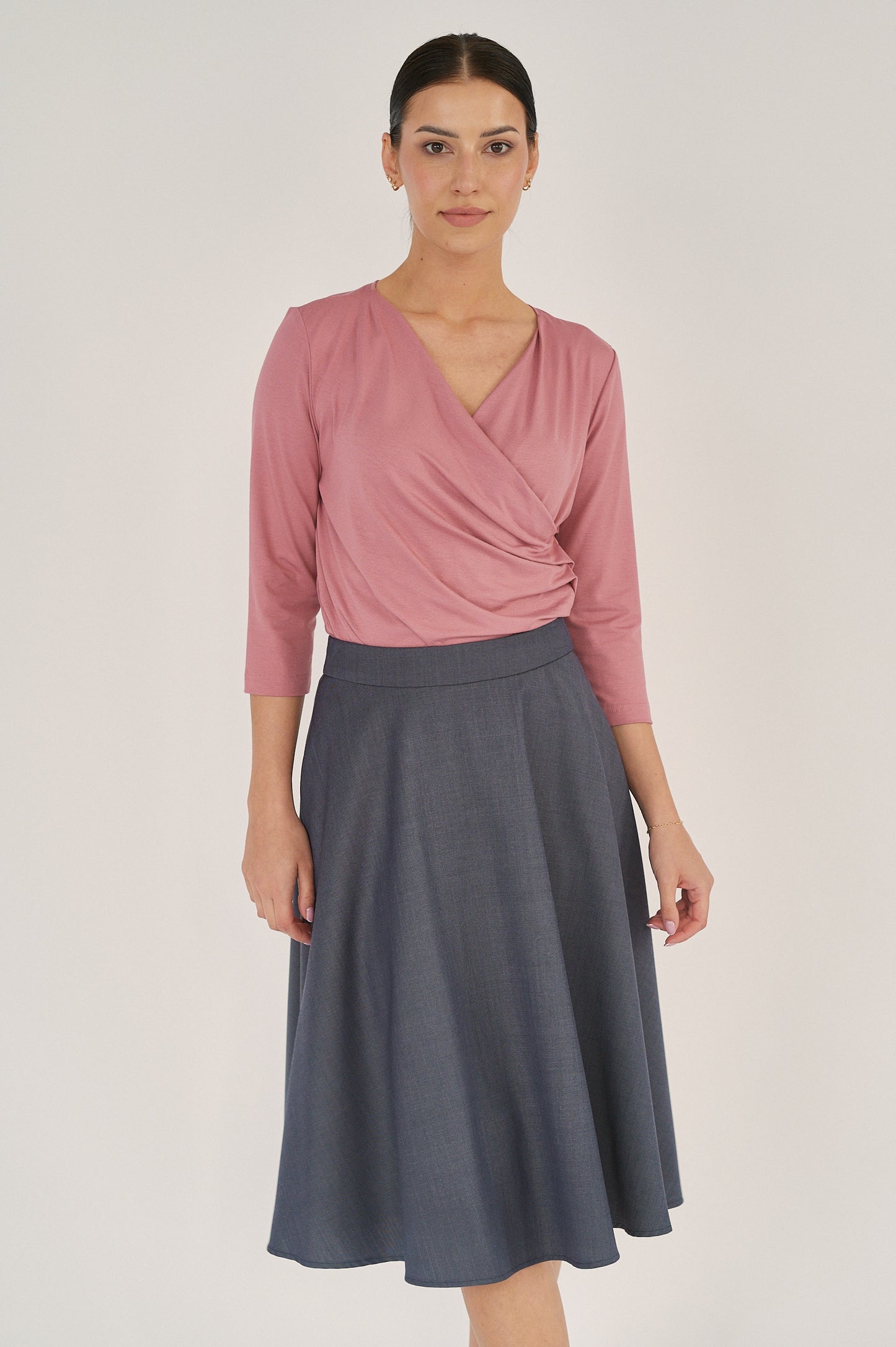 Estera Blouse - Dusty Rose