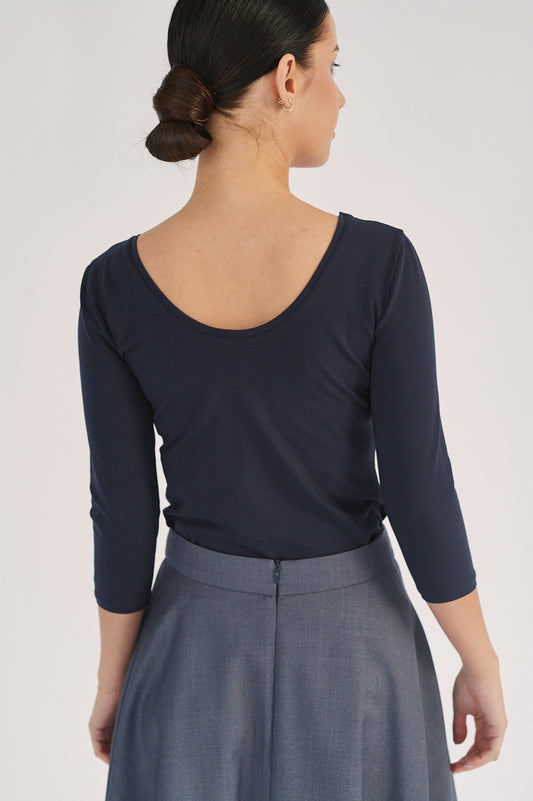 Lovoa Blouse - Twilight Navy