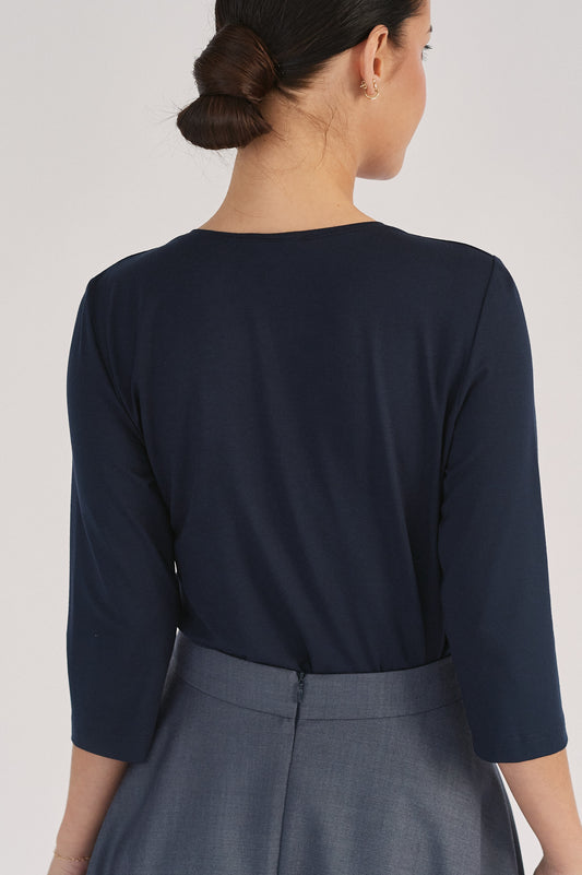 Estera Blouse - Twilight Navy
