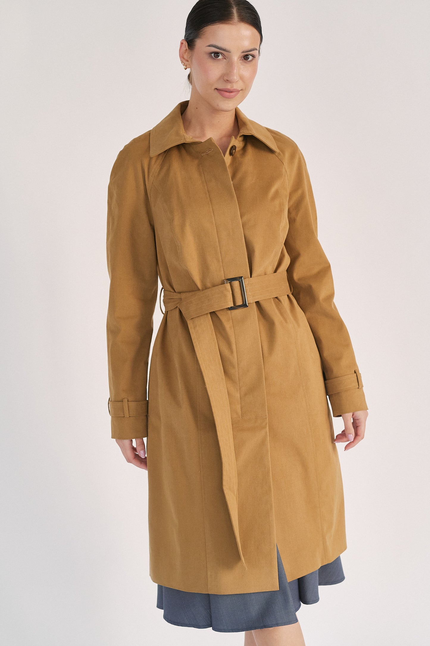 Edith Trench Coat - Classic Camel