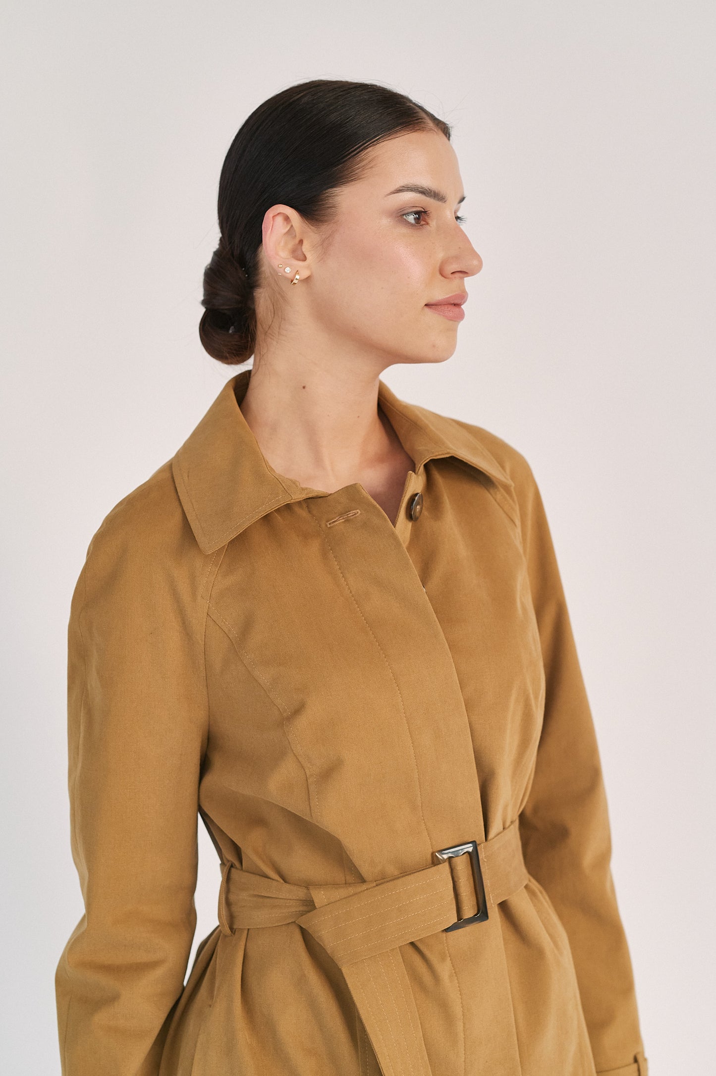 Edith Trench Coat - Classic Camel